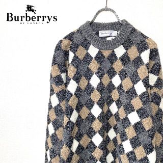 バーバリー(BURBERRY)の新品 BURBERRYS バーバリーズ アーガイル チェック柄 デッドストック(ニット/セーター)