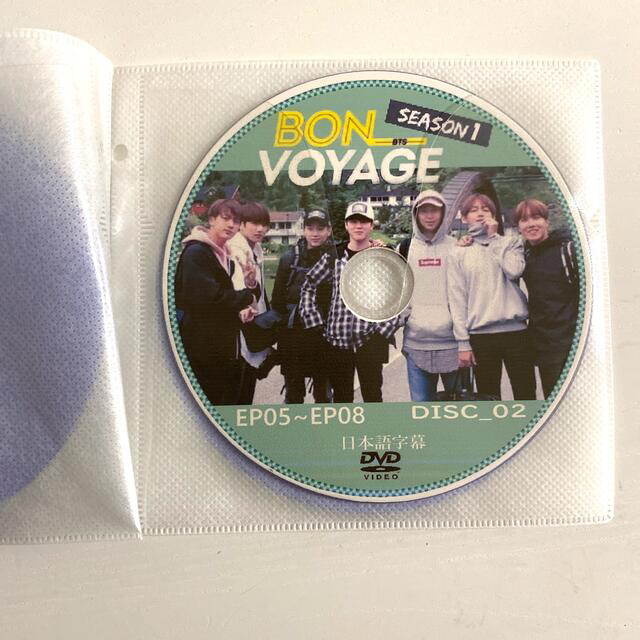 防弾少年団(BTS)(ボウダンショウネンダン)のBTS BON VOYAGE シーズン1 + behind DVD エンタメ/ホビーのDVD/ブルーレイ(アイドル)の商品写真