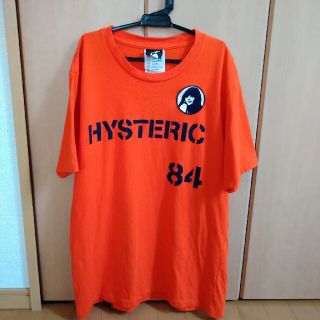 ヒステリックグラマー(HYSTERIC GLAMOUR)の【週末価格!特価!!】Tシャツ　ヒステリックグラマー　オレンジ　Mサイズ(Tシャツ/カットソー(半袖/袖なし))