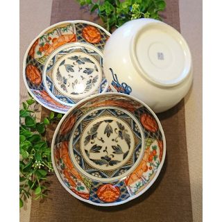 蔵出し品 南風窯 中鉢 3つセット(食器)