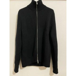 マルタンマルジェラ(Maison Martin Margiela)の◉美品◉18AW MAISON MARGIELAマルジェラドライバーズニット黒M(ニット/セーター)