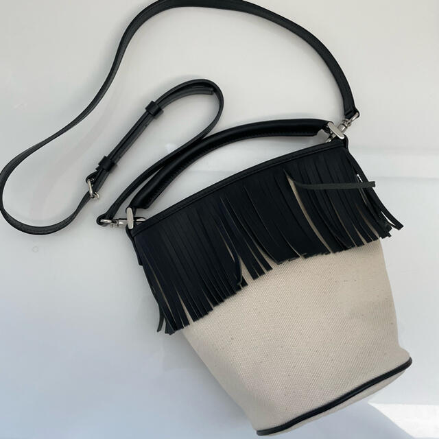 【美品】ayako  fringe bucket bag