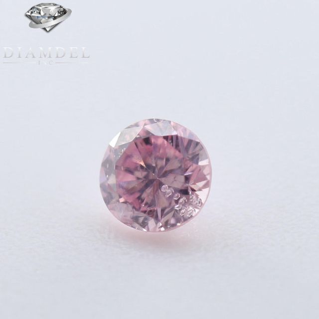 ピンクダイヤモンドルース/ F.PURPLISH PINK/ 0.050 ct.