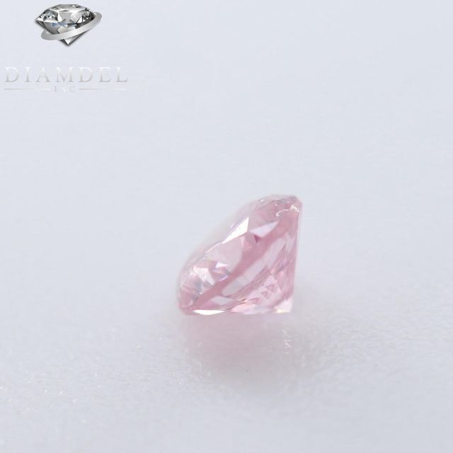 ピンクダイヤモンドルース/ F.PURPLISH PINK/ 0.050 ct.