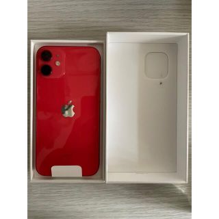 iPhone 12 mini レッド 64 GB SIMフリー(スマートフォン本体)