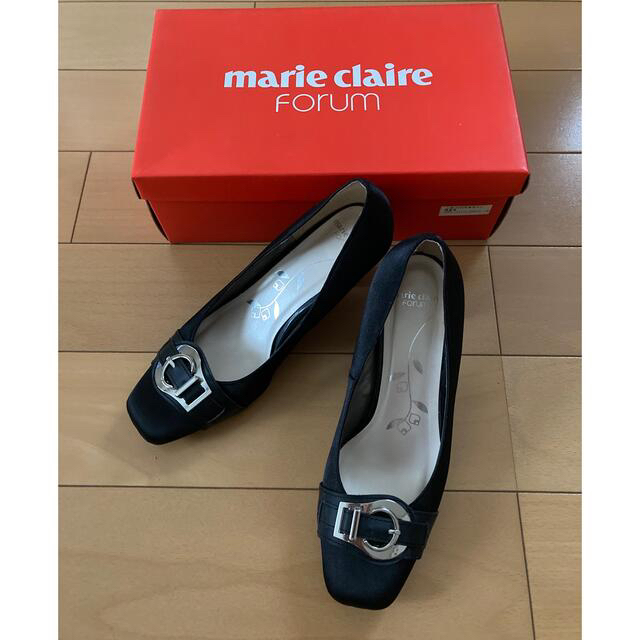 Marie Claire(マリクレール)のマリークレールフォーラム　パンプス　黒　23cm レディースの靴/シューズ(ハイヒール/パンプス)の商品写真