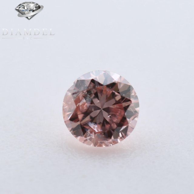 ピンクダイヤモンドルース/ F.I.ORANGY PINK/ 0.057 ct.