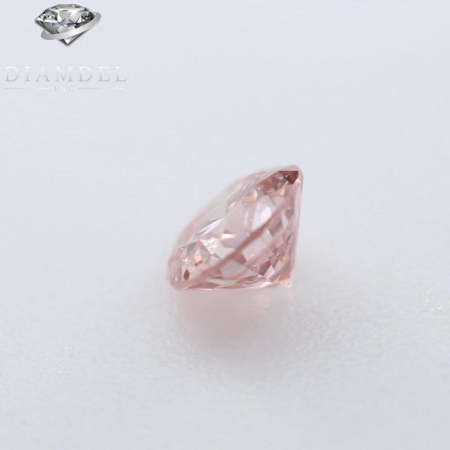 ピンクダイヤモンドルース/ F.I.ORANGY PINK/ 0.057 ct. 1