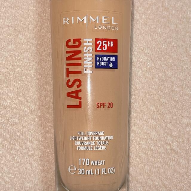RIMMEL(リンメル)のリンメルRIMMEL ラスティングフィニッシュファンデーション 170 ウィート コスメ/美容のベースメイク/化粧品(ファンデーション)の商品写真