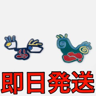 ボウダンショウネンダン(防弾少年団(BTS))の[V] BROOCH SET FACES テテ ブローチ (ブローチ/コサージュ)