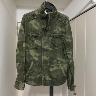 アバクロンビーアンドフィッチ(Abercrombie&Fitch)のAbercrombie&Fitch ミリタリージャケット●カメヲ様専用●(ミリタリージャケット)