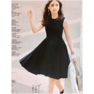 フォクシー(FOXEY)のフォクシー　 Side Pleats Dress  ニット　ワンピース(ひざ丈ワンピース)