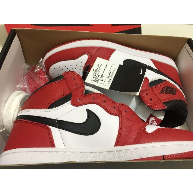 NIKE AIR JORDAN 1 CHICAGO 28.5cm Daihoushutsu - スニーカー ...