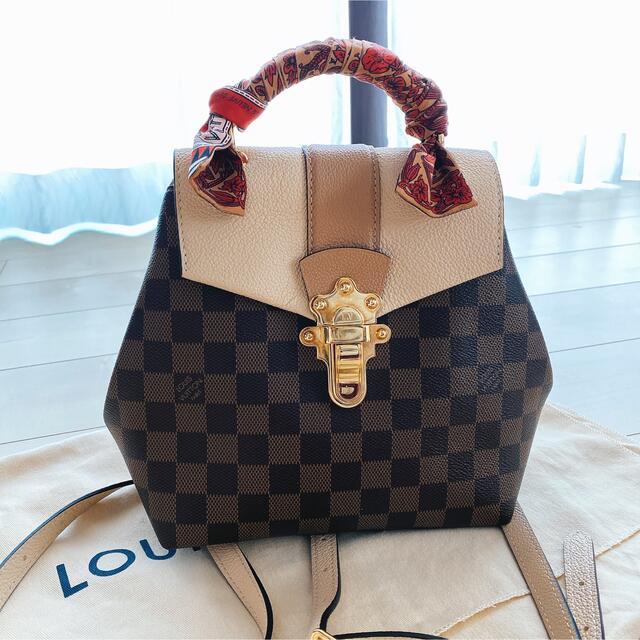 LOUIS VUITTON(ルイヴィトン)のルイヴィトン  ダミエ柄リュック レディースのバッグ(リュック/バックパック)の商品写真