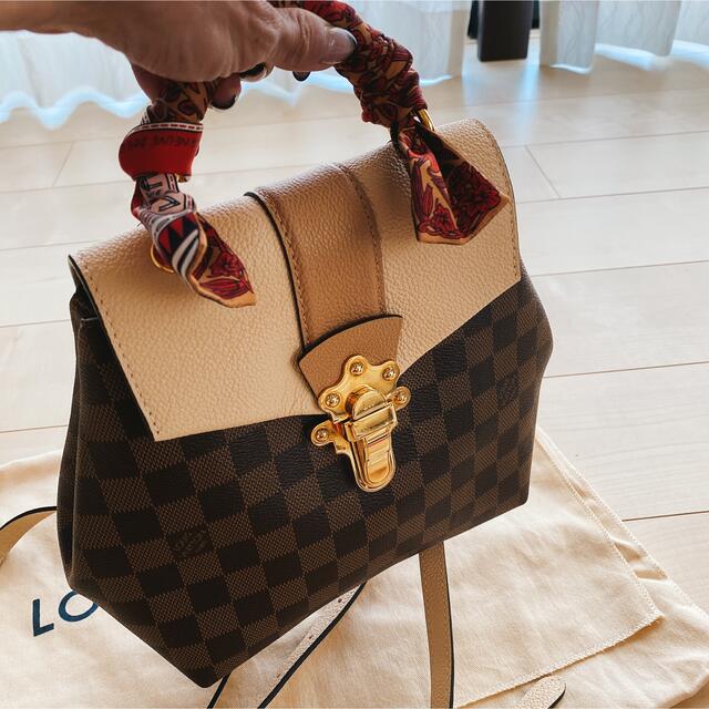 LOUIS VUITTON(ルイヴィトン)のルイヴィトン  ダミエ柄リュック レディースのバッグ(リュック/バックパック)の商品写真