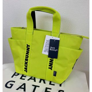 パーリーゲイツ(PEARLY GATES)のあやパン様専用　２点　ジャックバニー 【定番】 カートバッグ ライムイエロー(バッグ)