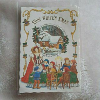 イソップ(Aesop)の白雪姫　snow white　ポストカード　クリスマスカード(その他)