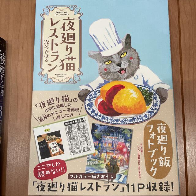 夜廻り猫　1.3巻、夜廻り飯フォトブックのセット エンタメ/ホビーの漫画(4コマ漫画)の商品写真