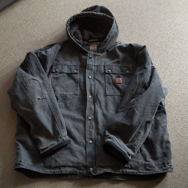 大きいサイズ carhartt 裏ボア ダックジャケット 3XL