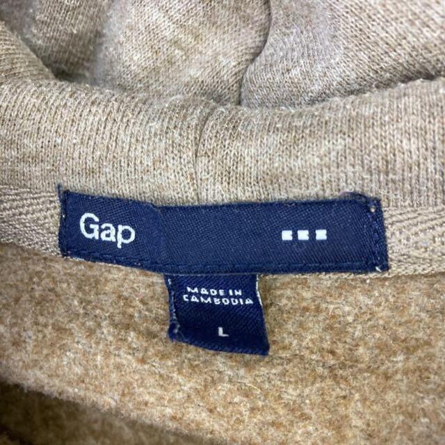 GAP(ギャップ)の希少 90s ギャップ フルジップパーカー 刺繍ロゴ レディースのトップス(パーカー)の商品写真