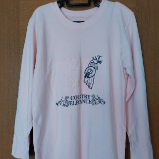 レディース トップス ロングTシャツ　L(Tシャツ(長袖/七分))