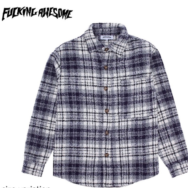 fucking awesome heavy flannel シャツ　ジャケット