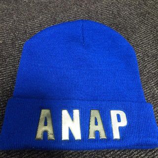 アナップ(ANAP)のANAP ロゴニット帽　(ニット帽/ビーニー)