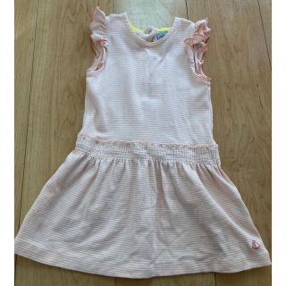 プチバトー(PETIT BATEAU)の女の子　ワンピース　90(ワンピース)