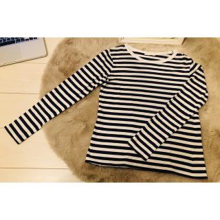 Blue & white stripped top(シャツ/ブラウス(長袖/七分))