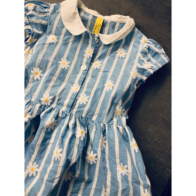 petit main(プティマイン)の美品　花柄✳︎ワンピース キッズ/ベビー/マタニティのベビー服(~85cm)(ワンピース)の商品写真