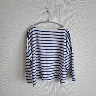 ルミノア(Le Minor)の【Y様専用】Le minor／2WAY ビッグボーダーＴシャツ(カットソー(長袖/七分))