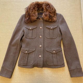 ラルフローレン(Ralph Lauren)のラルフローレンファー付きジャケット(テーラードジャケット)