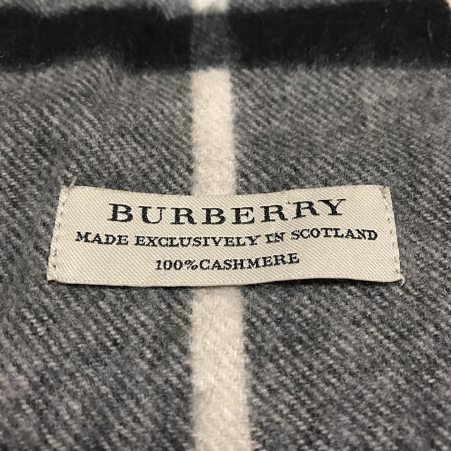 BURBERRY(バーバリー)のカシミヤマフラー レディースのファッション小物(マフラー/ショール)の商品写真