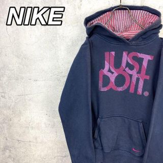 ナイキ(NIKE)の希少 90s ナイキ パーカー プリント 美品(パーカー)