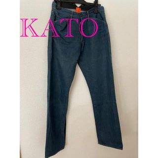 カトー(KATO`)のKATO カトー　バックストラップ付き　デニム　パンツ　日本製　29(デニム/ジーンズ)