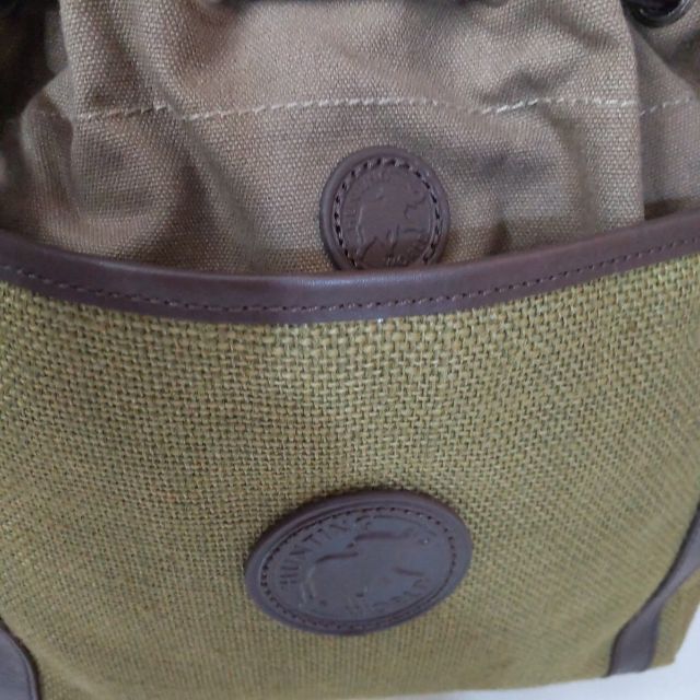 HUNTING WORLD(ハンティングワールド)の美品　ハンティングワールド　巾着　トートバッグ　ZJ29 レディースのバッグ(トートバッグ)の商品写真