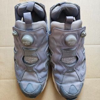 リーボック(Reebok)のReebok インスタポンプフューリー グレー（女性用）(スニーカー)