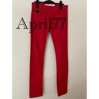 April77 - エイプリル77 JOEY ナノユニバース別注 スリムストレート ...