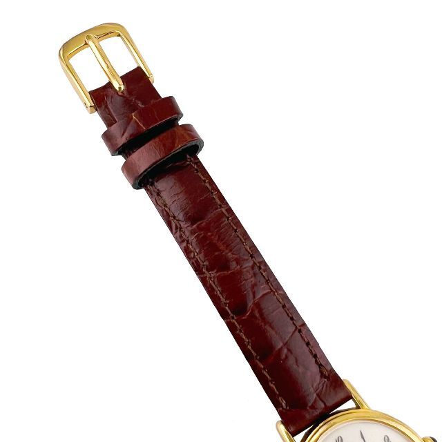 SEIKO セイコー 時計 クレドール 18KT YG 白 文字盤 クォーツ SEIKO セイコー 時計 クレドール 18KT YG 白 文字盤 クォーツ
