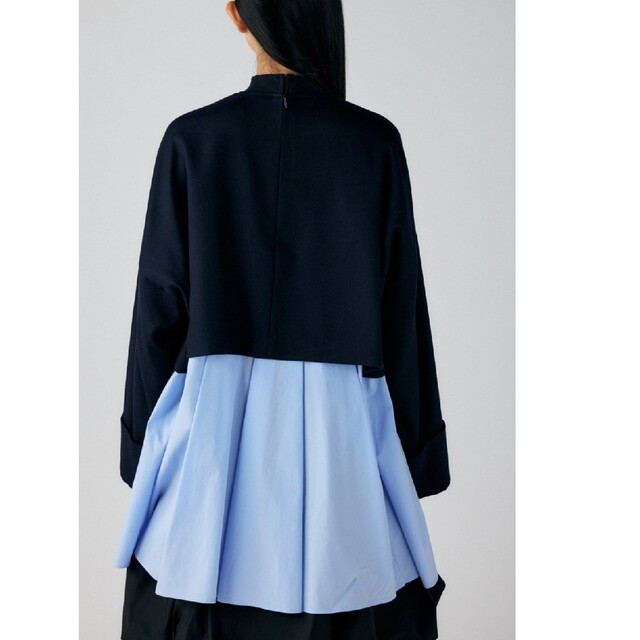 ENFOLD(エンフォルド) LAYERED PULLOVER