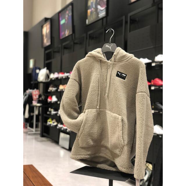 PUMA - PUMA ハーフジップ ボアブルゾン パーカーの通販 by 11月限定お