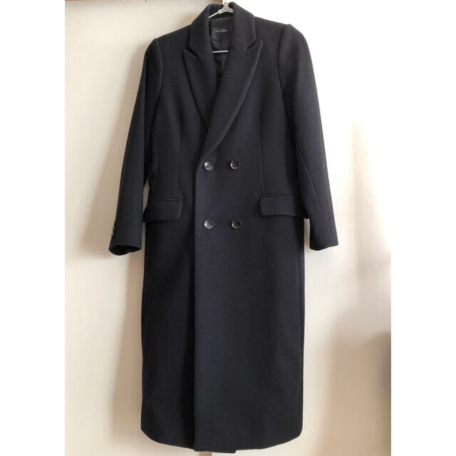 アーバンリサーチ ロッソ ダブルチェスターコート カシミヤ混 1
