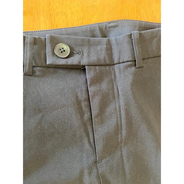UNIQLO(ユニクロ)のユニクロ　黒　ズボン　パンツ　スラックス レディースのパンツ(カジュアルパンツ)の商品写真