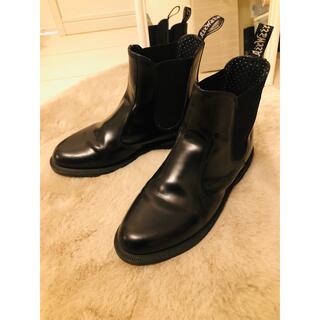 ドクターマーチン(Dr.Martens)のDr. Martens black leather boots (ブーツ)