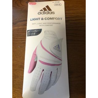 アディダス(adidas)のレディース　ゴルフ手袋(21cm両手用)(その他)