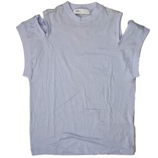 トーガ(TOGA)のTOGA トーガ 17SS オープンショルダークルーネックTシャツ レディース(Tシャツ(半袖/袖なし))