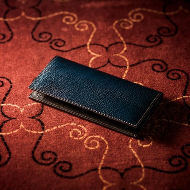 ココマイスター　ロッソピエトラ　薄型長財布 メンズのファッション小物(長財布)の商品写真