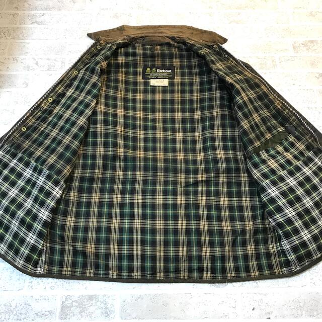 なリペアと Barbour - 2クラウン 80s バブアー ソルウェイジッパー YKK