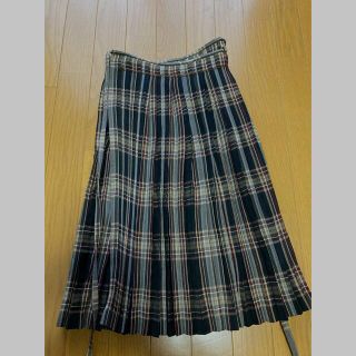 ケイタマルヤマ(KEITA MARUYAMA TOKYO PARIS)のケイタマルヤマ　プリーツスカート　巻きスカート(ひざ丈スカート)