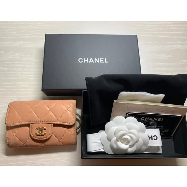 CHANEL キーケース　ベージュ